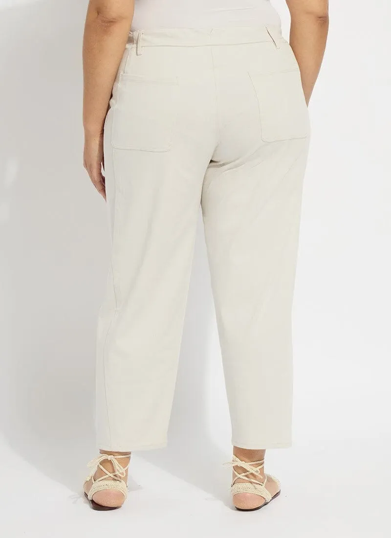 Anelise Barrel Trouser (Plus Size, 26" Inseam)