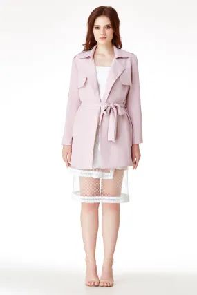 AW'18 Trench Coat - Pink