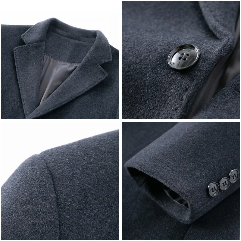 Frank Hardy Wool Trench Coat