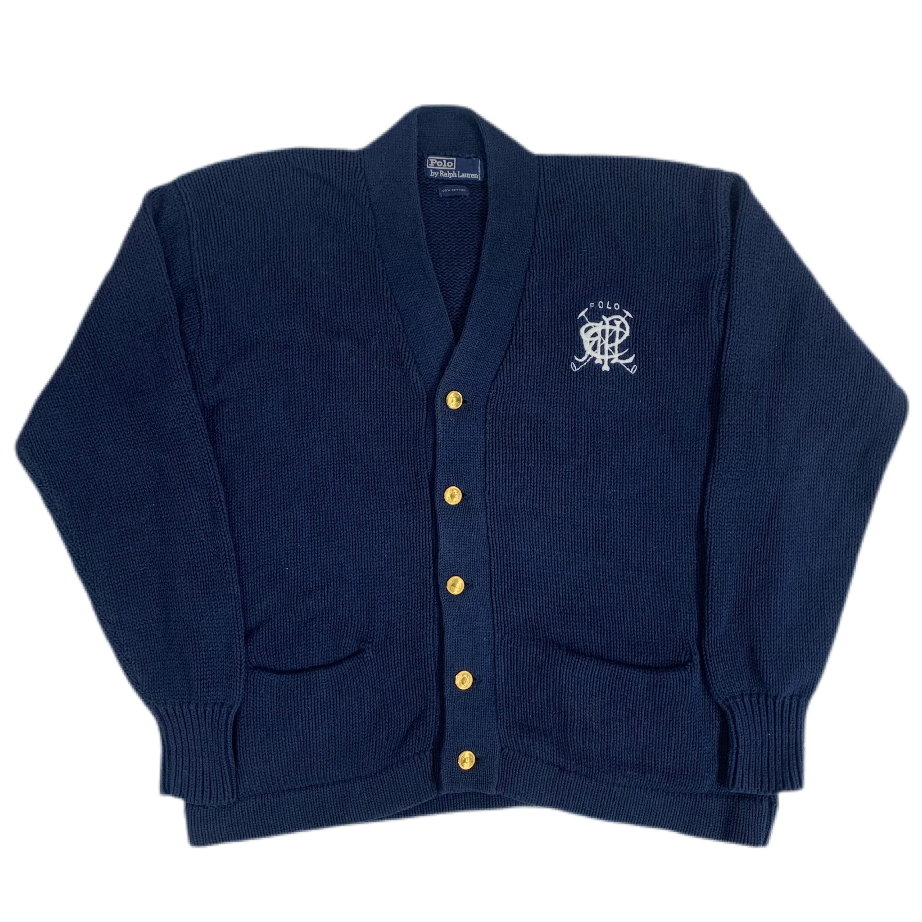 Vintage Polo Ralph Lauren "Crest" Heavy Cardigan